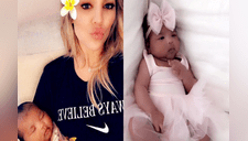 Khloé Kardashian aclara la piel de su hija con filtros y fans la critican sin piedad [FOTOS] 