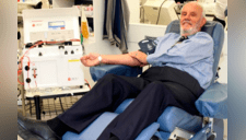 Conoce a James, el anciano que donó sangre 1173 veces y salvó a millones de bebés [VIDEO]