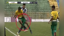 Futbolista le hace un “túnel” y en venganza le aplica una feroz patada [VIDEO] 