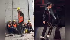 Hombre sorprende con su pasos de baile y es comparado con Michael Jackson [VIDEO]