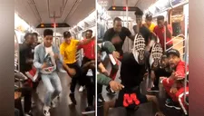 Arman espectacular coreografía de Hip Hop dentro de Metro [VIDEOS]