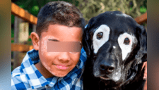 La conmovedora historia de niño que logró superar su depresión gracias a un perro [FOTOS]