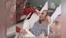 Mujer cumple deseo de su esposo antes de morir y le canta su canción favorita [VIDEO] 