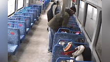 Hombre dejó a su bebé en vagón, salió a fumar y el tren arrancó [VIDEO]
