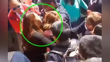 Madres de familia y alumnas se enfrentan en descomunal pelea [VIDEO]
