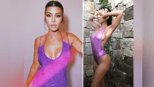 Kourtney Kardashian posa desnuda en la bañera y fans la critican por usar Photoshop [FOTOS]