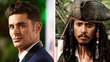 Piratas del Caribe: ¿Zac Efron reemplazará a Jhony Deep en película?  (VIDEO Y FOTOS)