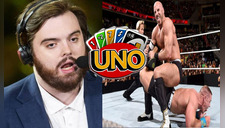 Famoso caster juega partida aleatoria de UNO y le toca superestrella de WWE