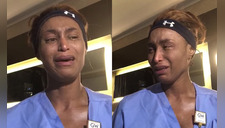  Enfermera de UCI cuenta entre lágrimas cómo es atender a pacientes infectados con coronavirus (VIDEO)