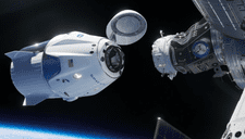 Así fue el acoplamiento de la cápsula Crew Dragon a la Estación Espacial Internacional (ISS) [VIDEO]