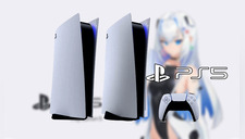 Play Station 5 : Transforman la nueva consola de PS5 en una bella chica de anime