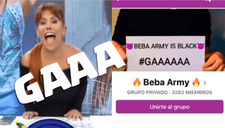 Beba Army: Magaly Medina gritó “GAAA” durante su programa al revelar que cuenta con un infiltrado en el grupo