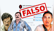 Fake News: Cientos de personas caen en encuesta falsa de "Netflix" sobre Pablo Escobar, Chapo Guzmán y Gerald Oropeza