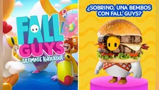 Restaurante peruano de fast food usa publicidad con temática de Fall Guys