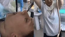 ¡Ni en tus peores pesadillas! Médicos extraen serpiente de más de un metro de la garganta de una mujer (VIDEO)