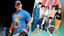 John Cena reveló el motivo por el que ama a BTS y las fans lo vuelven tendencia