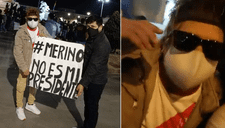 'Chupetin Trujillo' se sumó a las manifestaciones contra Manuel Merino