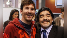 Leo Messi conmueve con mensaje de despedida, tras enterarse de la muerte de Maradona