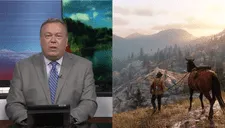 Programa de TV confunde imagen de Red Dead Redemption 2 con fotografía real y la presenta en vivo