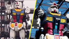 ¡El futuro es hoy! Japón termina de construir el Gundam gigante que se mueve solo (Video)