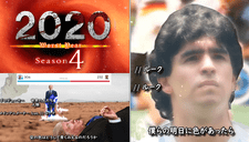 El Covid-19, la muerte de Maradona y la derrota de Trump: Así es el opening anime del '2020'