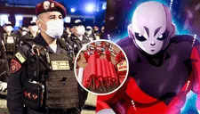PNP advierte sobre la venta ilegal de pirotécnicos utilizando a 'Jiren', personaje de Dragon Ball Super