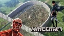 Shingeki no Kyojin: Jugadores de Minecraft replican el Distrito Shiganshina para rendir tributo al anime