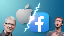 Pelea de gigantes: Facebook emprendería una demanda antimonopolio contra Apple, pero esta le responde