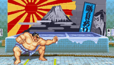 Capcom retiró la bandera del Sol Naciente del escenario de E.Honda en Street Fighter II en un nuevo compilado
