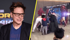 Director James Gunn reacciona a video de niño derrotando a Thanos y lo “acusa” de filtración