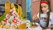 Influencer ecuatoriana es criticada por asegurar que el ceviche peruano lleva palta y tomate (VIDEO)