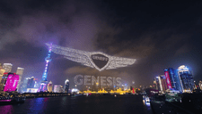 Hyundai deslumbra el cielo de Shanghái con un espectáculo de luces usando 3,281 drones (VIDEO)