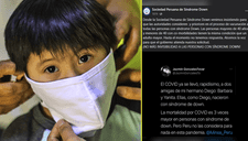 Sociedad Peruana de Síndrome Down insiste a autoridades que prioricen la vacunación a personas con esta condición