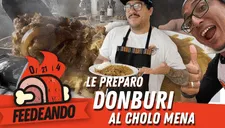 Oscar Soto y el Cholo Mena te enseñan a preparar un delicioso Donburi en la primera entrega de Feedeando