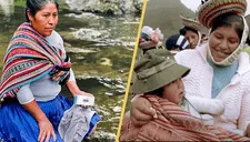 Comunidades andinas utilizan “jabón mágico” para purificar el agua de los ríos