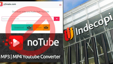 Indecopi bloquea 17 webs ilegales donde se descargaban videos de YouTube gratis