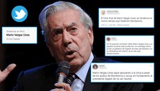 Mario Vargas Llosa es criticado en redes tras asegurar que el Gobierno "tomó partido por Castillo"