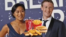Mark Zuckerberg y su esposa son captados haciendo un pedido en McDonald's y se vuelve viral