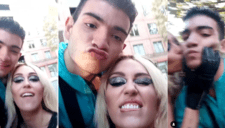Miley Cyrus besó a un fanático previo al Lollapalooza en Argentina y video se hace viral