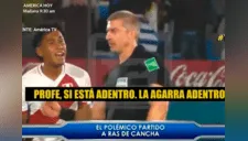 “Nos vas a dejar fuera del Mundial”: difunden imágenes del reclamo de Tapia a Daronco en Uruguay