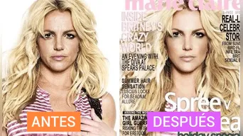 Britney es un claro ejemplo en las portadas de muchas revistas.