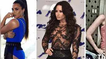 Demi Lovato causó sensación entre sus fans al mostrar los estragos de los desórdenes de su pasado.