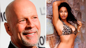 Todos hablan de las fotos íntimas entre Bruce Willis y una joven 30 años menor 