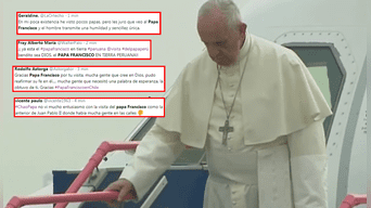 El Papa Francisco ya está en tierra peruana.