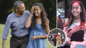 La hija del expresidente fue vista con su novio en la universidad de Harvard.