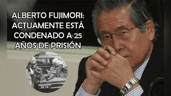 Fujimori tiene 5 condenas 