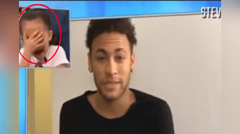 Neymar le mandó un emotivo mensaje. 