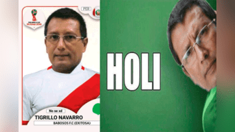 El 'Tigrillo' Navarro se convirtió en tendencia en redes luego confirmarse que Paolo Guerrero va al Mundial