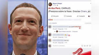Mark Zuckerberg sorprendió a los hinchas peruanos. 