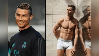 Cristiano Ronaldo sorprendió con nuevo look. 